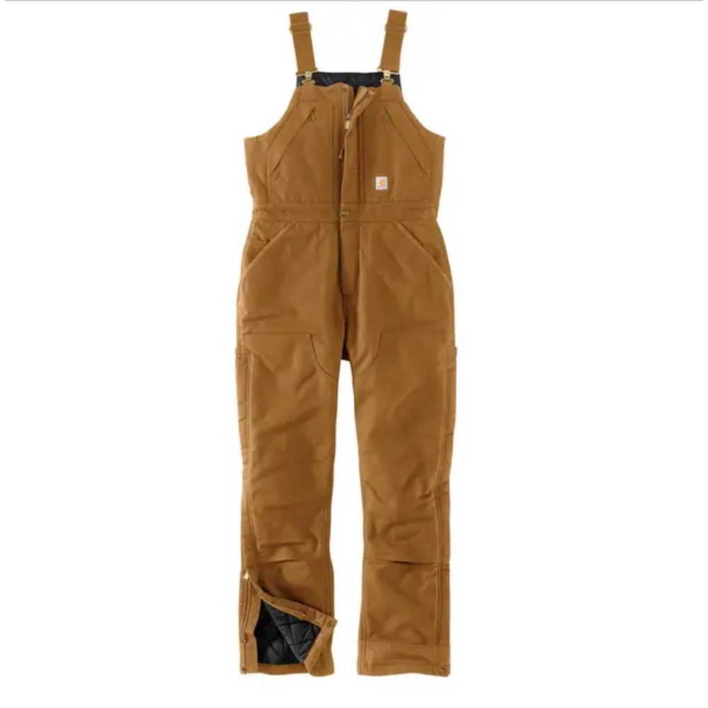 Carhartt Tan Insulated Overalls